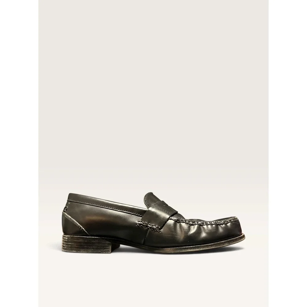 Chaps Penny Loafer Black Men's Size 10
